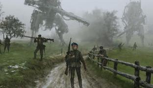 Полания стронг в демонстрации Iron Harvest